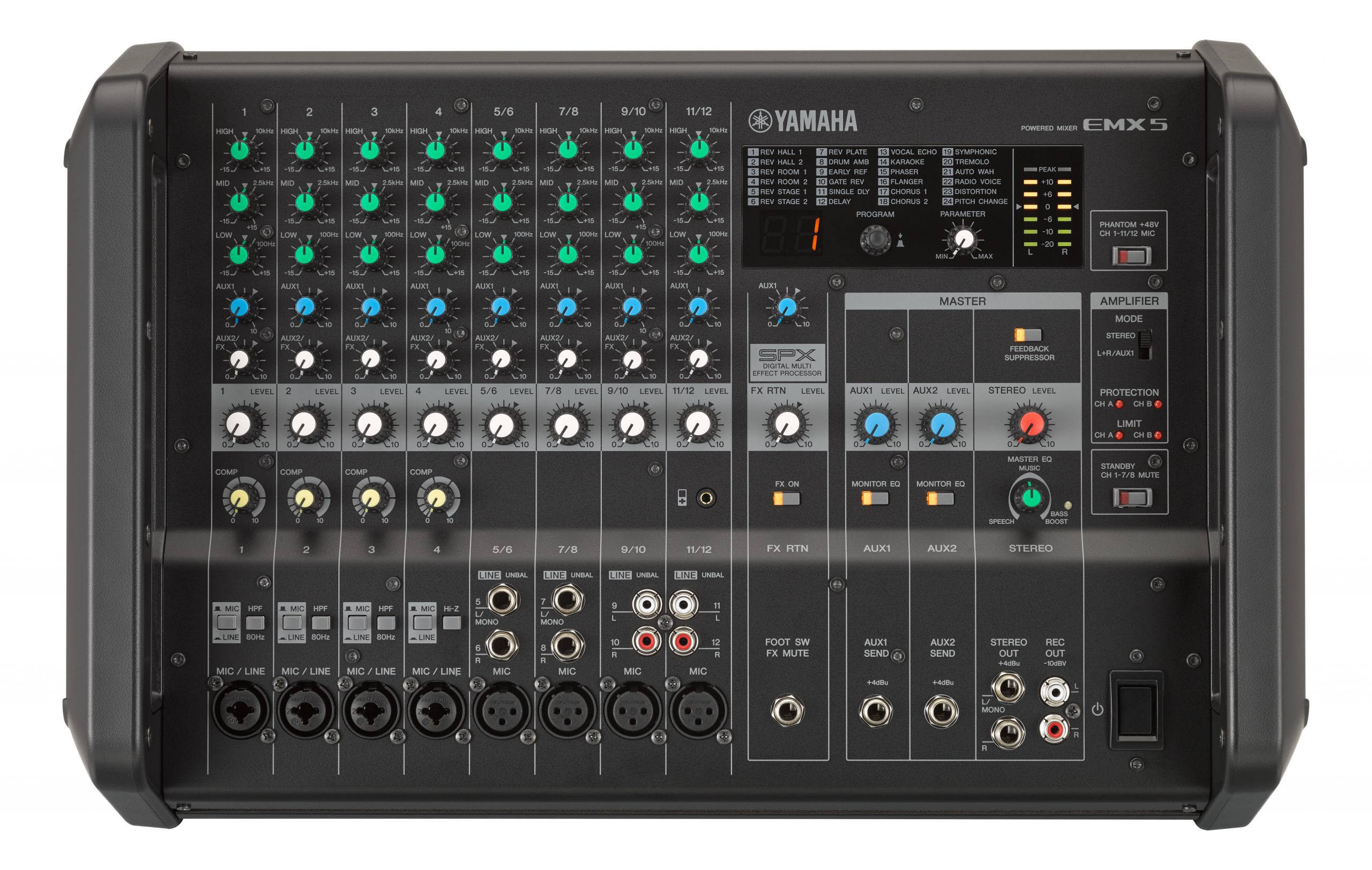 YAMAHA EMX 5 POWERED MIXER