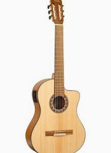 Valencia VC304CE 4/4 size Cutaway/Electric Classical Guitar