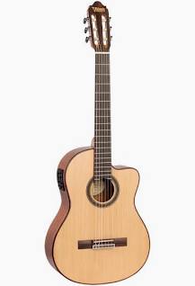 Valencia VC 704 CE Cutaway Electric Classical Guitar
