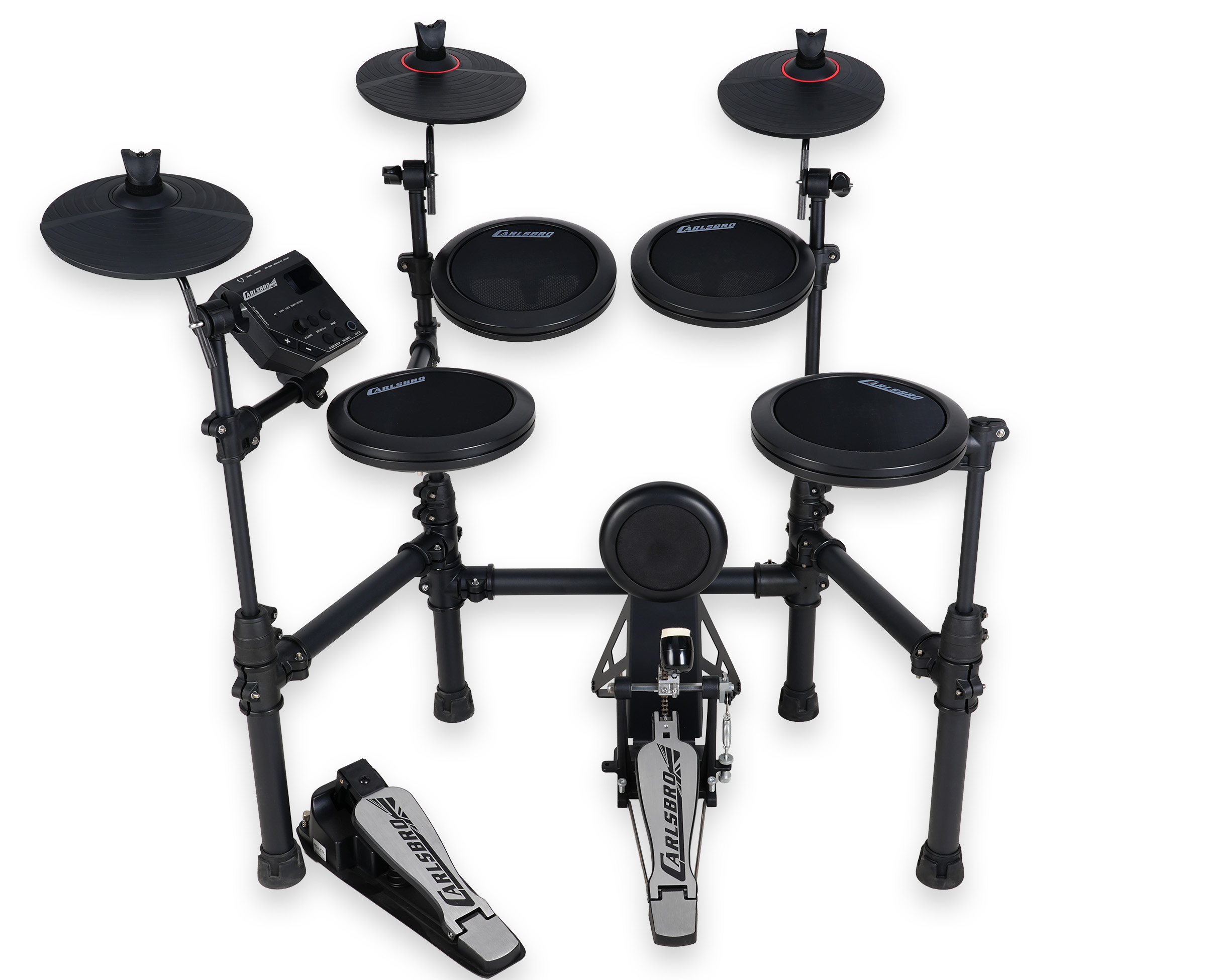 Carlsbro 5 piece Mesh pads Electronic Drum kit