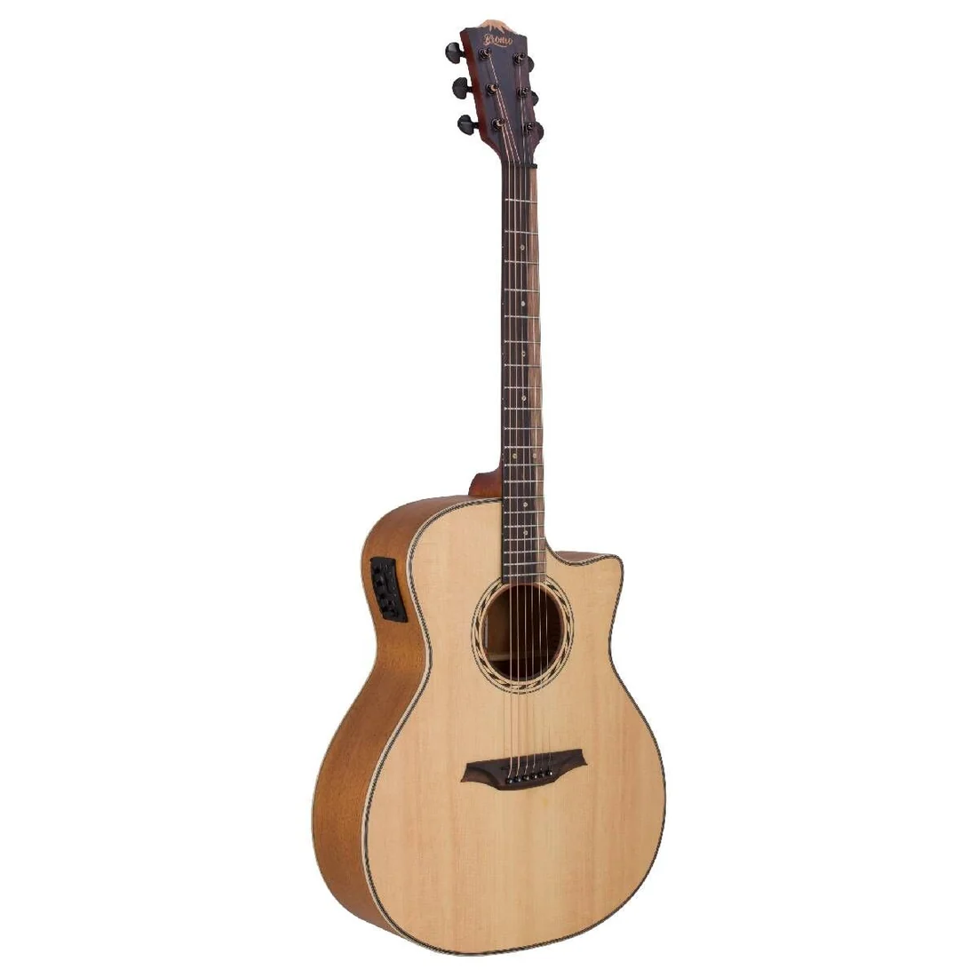 Bromo BAR 5 CE All Solid Acoustic Electric Guitar - Image 2